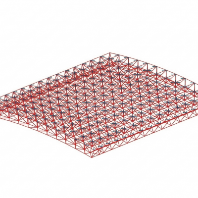 Lightweight Customized Decorative Space Frame photo-3