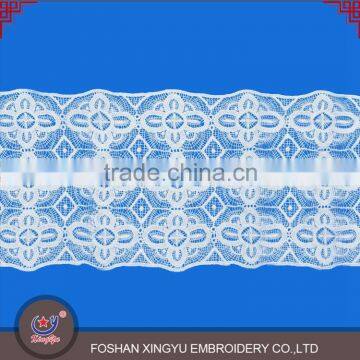 Economical Custom Design Affordable White Crochet Floral Lace Collars Neck Trimming in White Color photo-2
