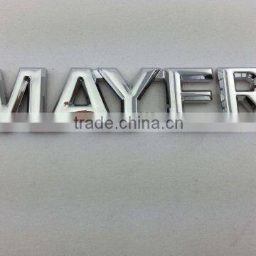 die cut letters led car sticker