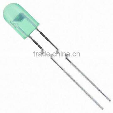 Diffused Green 5mm Green Oval Led Diode without stopper