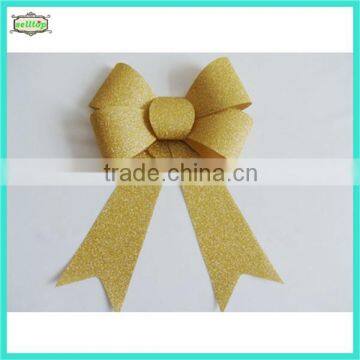 Gold christmas bow 2014 christmas decoration