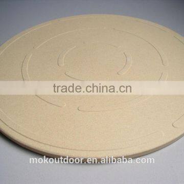 Cordierite pizza stone 15 "Inch ceramic pizza oven stone