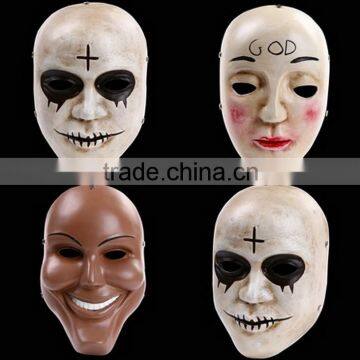 2015 Latest Movie theme the purge mask God Halloween Mask Anarchy James Sandin God Mask Replica resin mask for Halloween