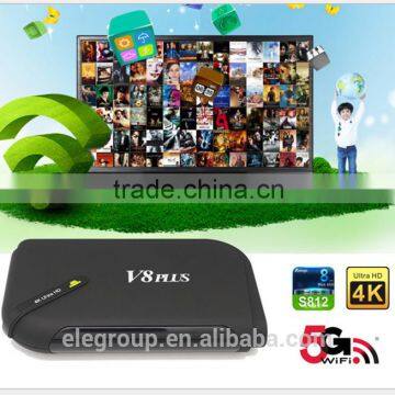 Android TV Box V8 Plus + DVB-S2 Amlogic S805 1G/8G Quad Core HD Support CCCam Newcam XBMC Wifi Satellite TV Receiver Android Box