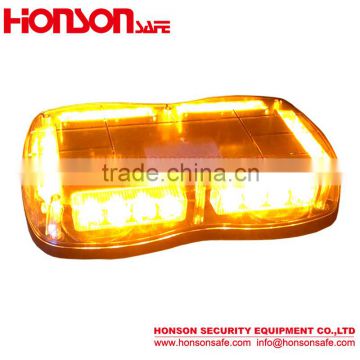 police car emergency light bar led amber warning mini lightbar with magnetic HSM426