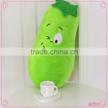 Top quality cute design vegetable toys custom plush cushion pillows