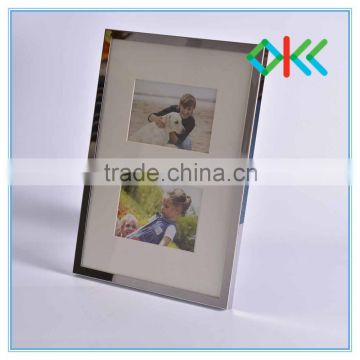 decorative metal couples photo frame for baby