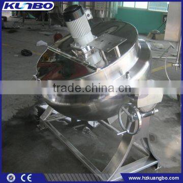 KUNBO Stainless Steel 304 or 316 Electric Heating Jacket Cooking Jacketed Kettle photo-2
