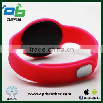 Wristband /Bracelet wearable beacon with iBeacon & Eddystone technology