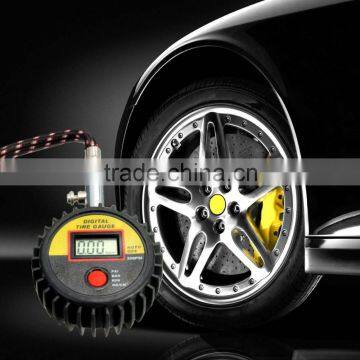 Motorcycle Car Truck Bike 300 PSI Digital Tire Tyre Air Pressure Gauge Meter