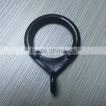 Plastic Curtain Ring Hanging Ring Hanging / The Shower Curtain Hook Ring / Rome Bar Steel Pipe / Curtain Ring Buckle photo-3