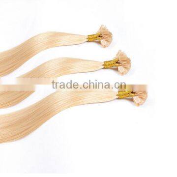 Flat Tip Hair Extensions Wholesale Hair Nail Tips 100% Human Virgin Hair photo-6