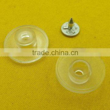 19mm Transparent Plastic Jeans Tack Button --- P4291 photo-2
