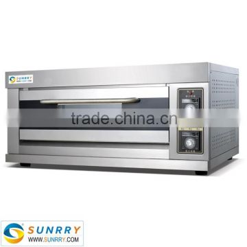 Industrial full-automatic single deck gas mini biscuit baking deck of cabinet oven