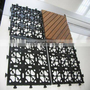 plastic interlocking floor mat 300mm