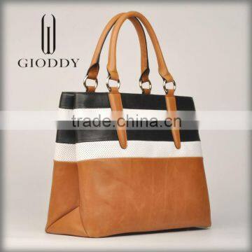 Multicolor 2015 China hot selling genuine leather leather bags