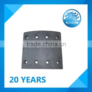 Brake parts brake linings WG9231342018 for HOWO truck