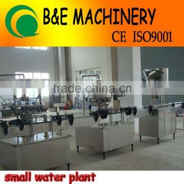 Factory price semi automatic water bottle filling machine /filling capping machine