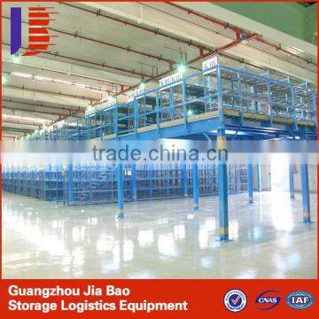 guangzhou jiabao high quality warehouse multi-level mezzanine rack