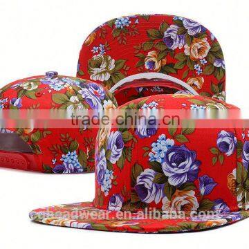 Custom snapback hats wholesale/snapback cap/square brim snapback hat