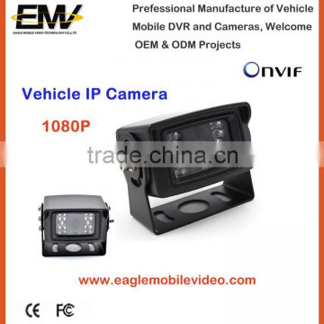 1080P Night Vision Front Rear View Car IP Camera