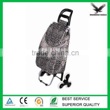 Custom folding polyester shopping cart