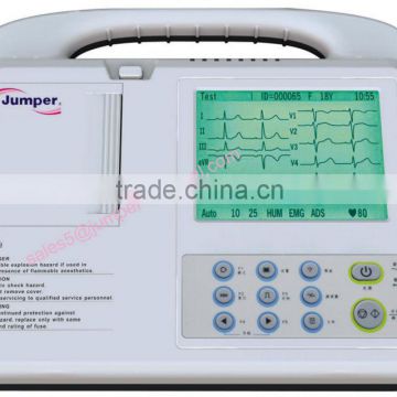 portable 6 channel ECG machine good quality