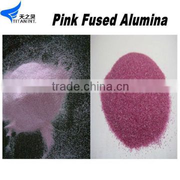 Pink Corundum adapted to refractory