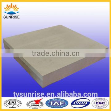 Fusion cast high zirconia block for glass furnace