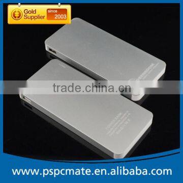 10000mAh Metal Slim Mobile Phone External Battery Power Bank