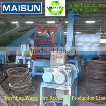 used tires crusher machines