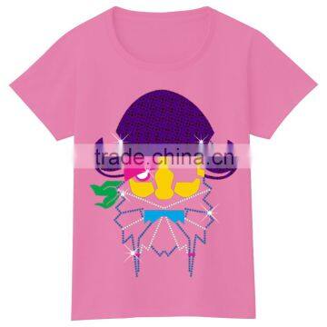 2016 Hot Sale Slim Girls Funny Sleeveless Cheap Wholesale Tshirts photo-3