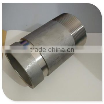 2"x100mm Grooved Pipe Nipple One End Thread