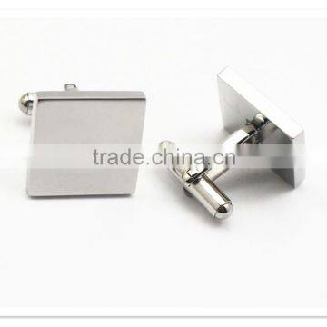 Cufflinks Wholesale Laser Engraved Stainless Steel Cufflink New Design Laser Cufflink