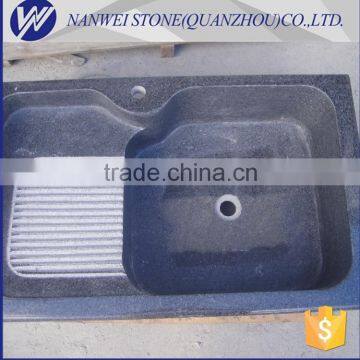 G654 Dark Grey Color Cloth Wash Basin ,granite Stone Wash Basin photo-4