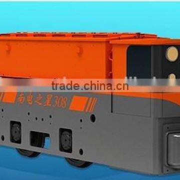 8T variable frequency battery locomotive for underground mine