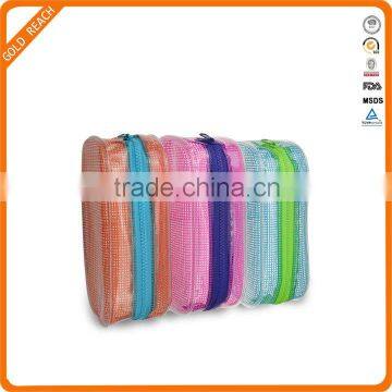 New Design Makeup Brush Bag Colorful Makeup Case PVC Cosmetic Pouch