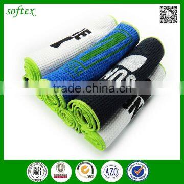 Wholesale Custom Printed Microfiber Golf Towel Waffle photo-2