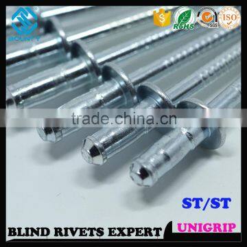 QUALITY FACTORY HIGH SHEAR AND TENSILE STRENGTH S/S UNI GRIP BLIND POP RIVETS photo-3