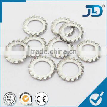 steel external teeth serrated lock washer