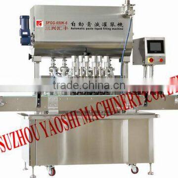 SXHF hot sell automatic jam filling machinery,sauce filling machinery, linear filling machine