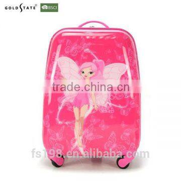 Red colour with printing Kids luggage/trolley/travel bag