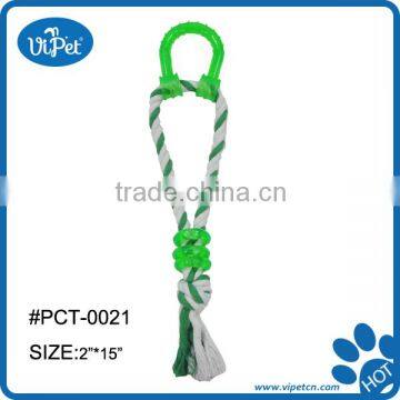 Popular cotton rope with PVC rings