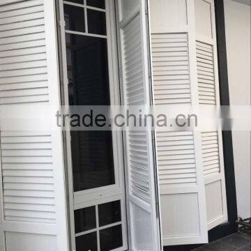 High Quality UPVC Outward Opening Fixed Shutter Casement Window photo-6