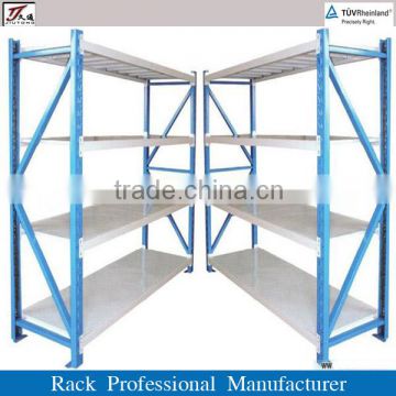 Easy Installation High Quality medium duty metal goods store shelf factory