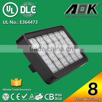 With 8 Years Warranty IP67 TUV GS UL DLC CE RoHS Listed 240W Outdoor Led Flood Light
