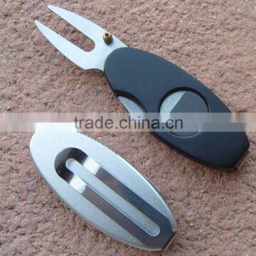 Business gift metal custom fork golf repair tool