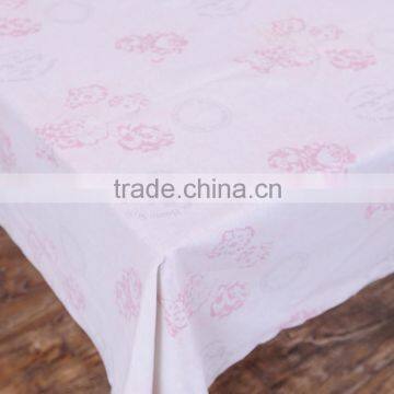 Rosette Satin Table Cloth/ Waterproof Tablecloth/rose Sequin Tablecloth photo-4