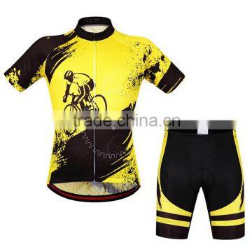 customized top style best quality sublimation cycling team jersey