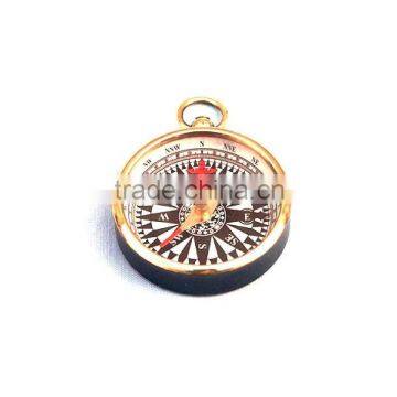 Hand made Nautical Brass Compass -solid brass pendant compass 13412